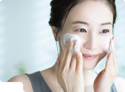 お手入れのステップ